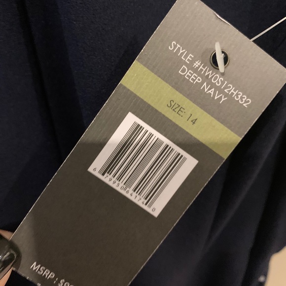 Navy Blue Dress - Picture 4 of 6